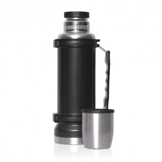 Jumbo Flask Standing Up with Cup
